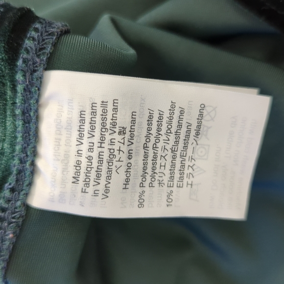 Madewell Dark Green Velvet Butterfly Flutter Sleeve Loose Fit Top Size Medium - Picture 7 of 9